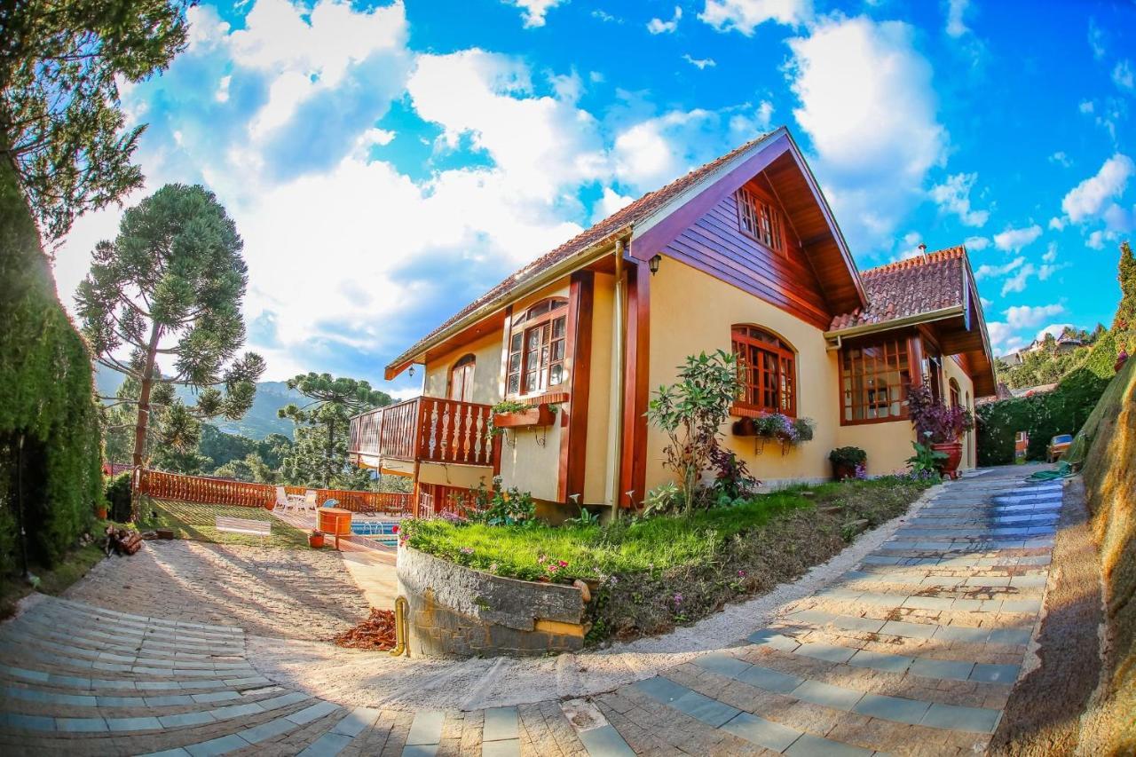 Mansao Austriaca Guesthouse Кампус-ду-Жордау Экстерьер фото