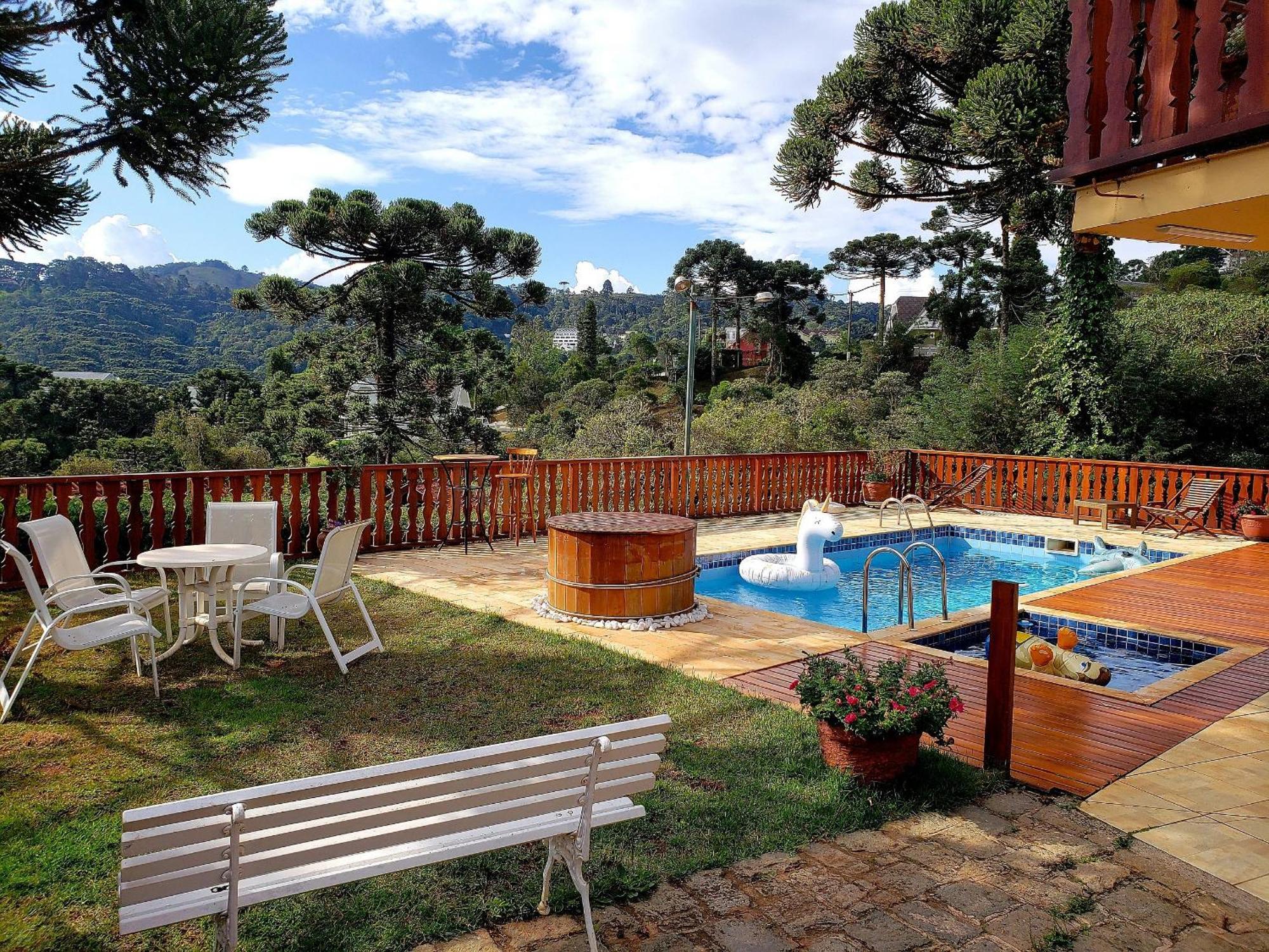 Mansao Austriaca Guesthouse Кампус-ду-Жордау Экстерьер фото