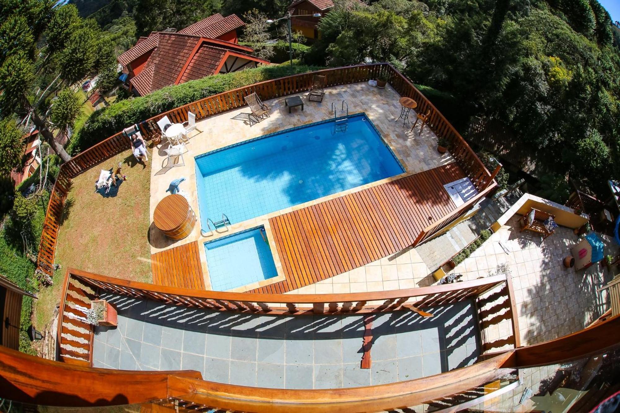 Mansao Austriaca Guesthouse Кампус-ду-Жордау Экстерьер фото